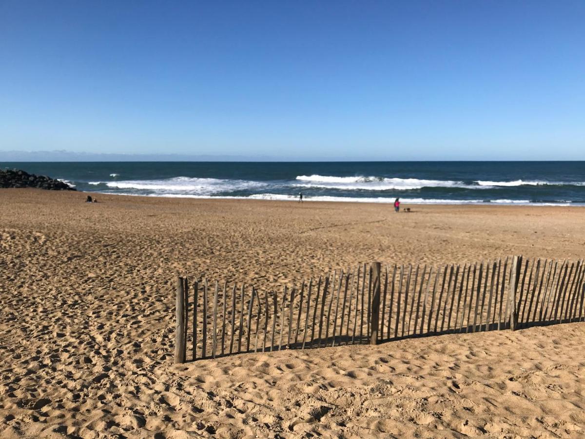 Anglet- Biarritz T3 Dans Residence Avec Piscine Exteriör bild